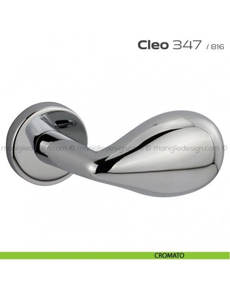 Maniglia per porta 347 Cleo Reguitti cromato