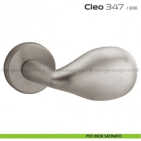 Maniglia per porta 347 Cleo Reguitti PVD INOX