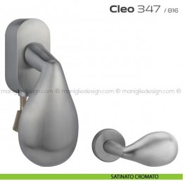 Maniglia per finestra martellina DK con chiave 347 Cleo Reguitti 2