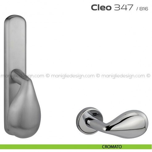 Maniglia per finestra cremonese 347 Cleo Reguitti cromato