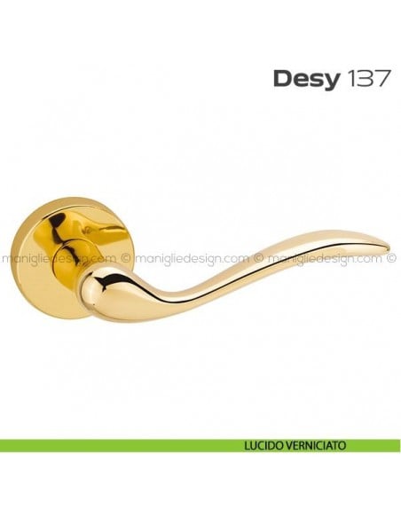 Maniglia per porta 137 Desy Reguitti lucido verniciato