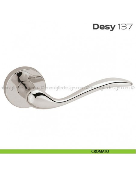 Maniglia per porta 137 Desy Reguitti cromato