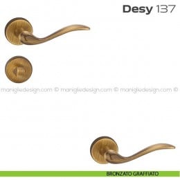 Maniglia per porta con nottolino 137 Desy Reguitti 2
