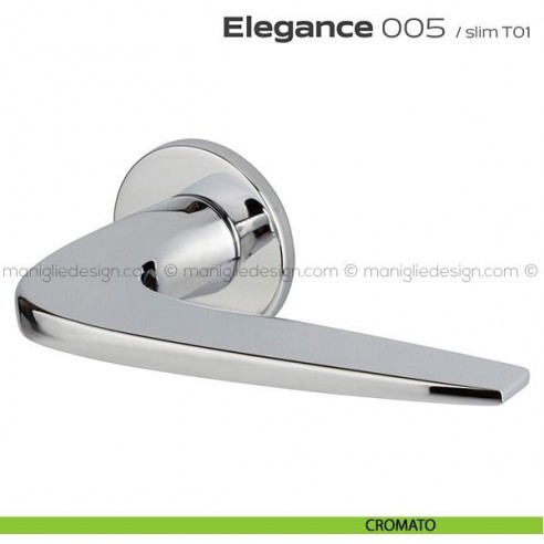 Maniglia per porta 005 Elegance Reguitti cromato