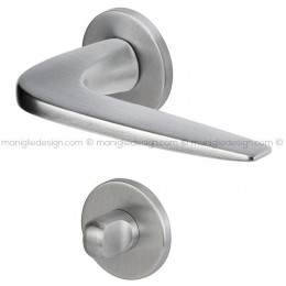 Maniglia per porta con nottolino 005 Elegance Reguitti