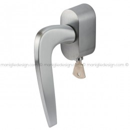 Maniglia per finestra martellina DK con chiave 005 Elegance Reguitti