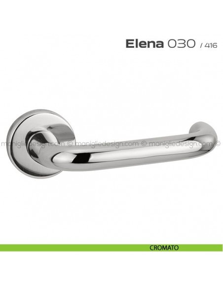 Maniglia per porta 030 Elena Reguitti cromato