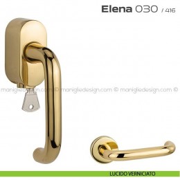 Maniglia per finestra martellina DK con chiave 030 Elena Reguitti 2