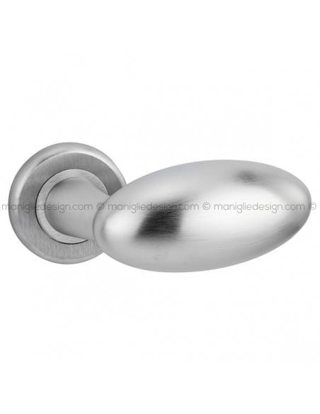 Maniglia per porta 352 Ellisse Reguitti con rosetta ad avvitare
