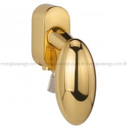 Maniglia per finestra martellina DK con chiave 352 Ellisse Reguitti