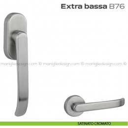 Maniglia DK ribassata per finestra B76 Extra Bassa Reguitti 2