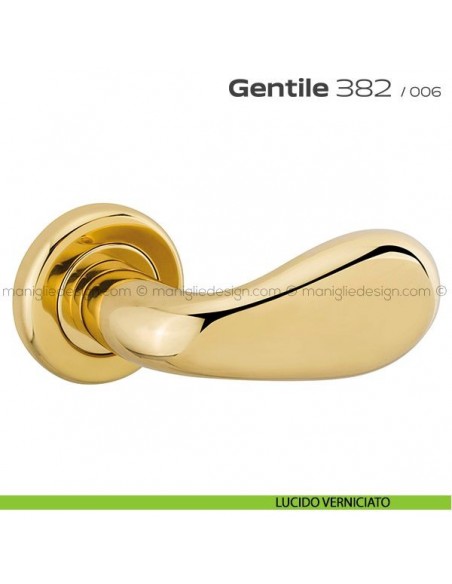 Maniglia per porta 382 Gentile Reguitti lucido verniciato