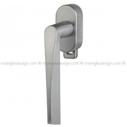 Maniglia DK per finestra con pulsante su placca Golf J15 Reguitti