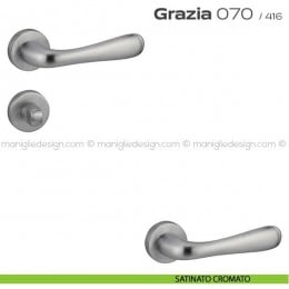 Maniglia per porta con nottolino 070 Grazia Reguitti 2