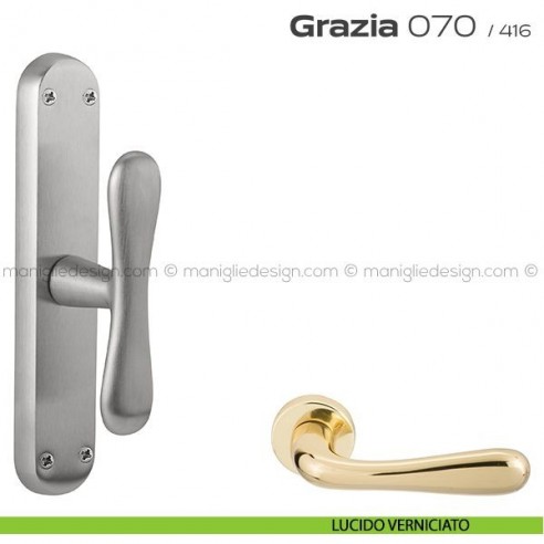 Maniglia per finestra cremonese 070 Grazia Reguitti lucido verniciato