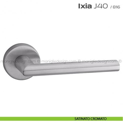Maniglia per porta J40 Ixia T. Reguitti satinato cromato