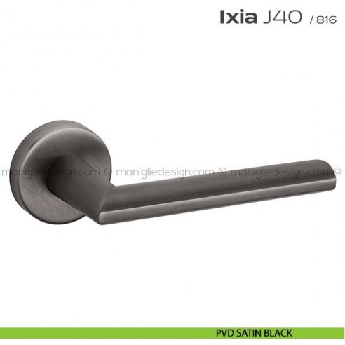 Maniglia per porta J40 Ixia T. Reguitti PVD satin black