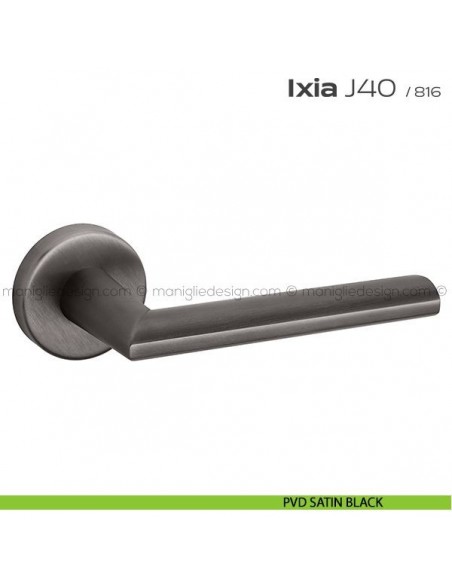 Maniglia per porta J40 Ixia T. Reguitti PVD satin black