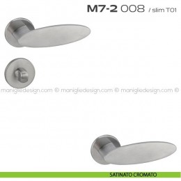 Maniglia per porta con nottolino 008 M7-2 Reguitti 2