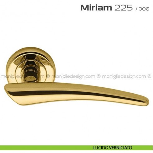 Maniglia per porta 225 Miriam Reguitti lucido verniciato