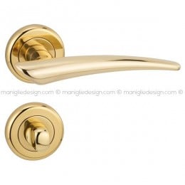 Maniglia per porta con nottolino 225 Miriam Reguitti