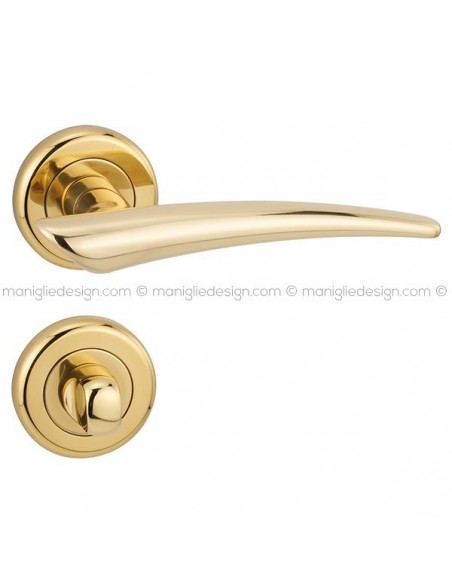 Maniglia per porta con nottolino 225 Miriam Reguitti