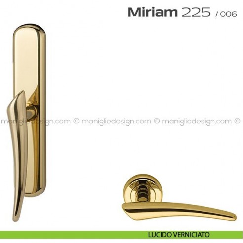 Maniglia per finestra cremonese 225 Miriam Reguitti lucido verniciato