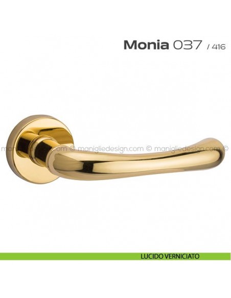 Maniglia per porta 37 Monia Reguitti lucido verniciato