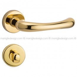 Maniglia per porta con nottolino 037 Monia Reguitti