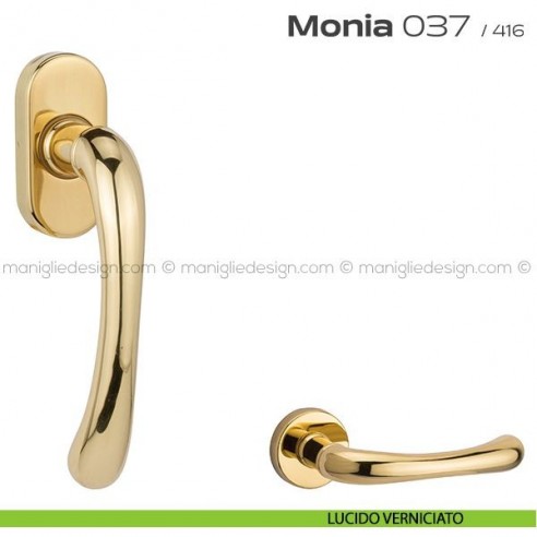 Maniglia per finestra martellina 37 Monia Reguitti lucido verniciato