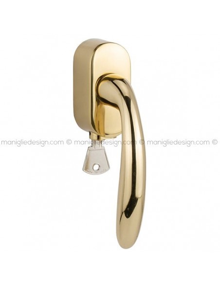 Maniglia per finestra martellina DK con chiave 139 Open Reguitti