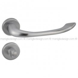 Maniglia per porta con nottolino 175 Public Reguitti