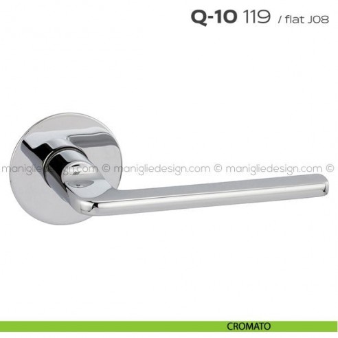 Maniglia per porta 119 Q-10 Flat Reguitti cromato