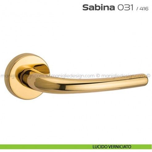 Maniglia per porta 031 Sabina Reguitti lucido verniciato