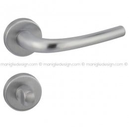 Maniglia per porta con nottolino 031 Sabina Reguitti