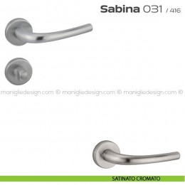 Maniglia per porta con nottolino 031 Sabina Reguitti 2