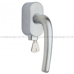 Maniglia per finestra martellina DK con chiave 031 Sabina Reguitti