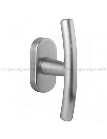 Maniglia per finestra martellina DK impugnatura a T 031 Sabina Reguitti