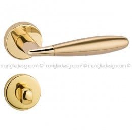 Maniglia per porta con nottolino 173 Sasha Reguitti