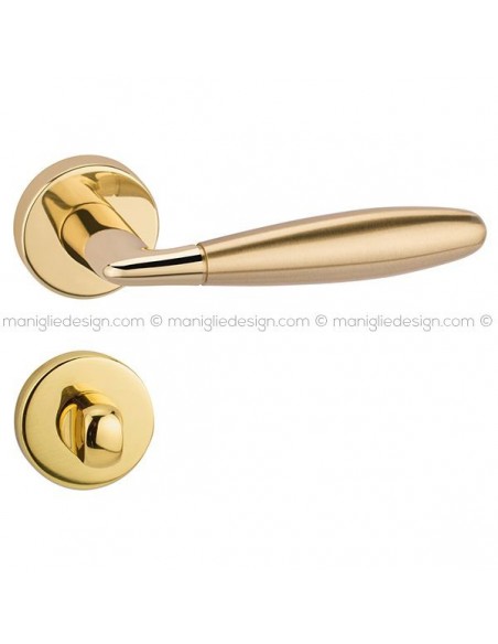 Maniglia per porta con nottolino 173 Sasha Reguitti