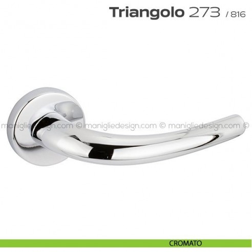 Maniglia per porta 273 Triangolo Reguitti cromato