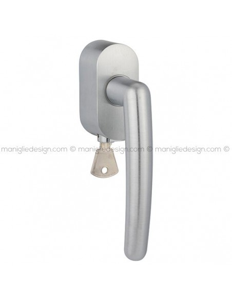 Maniglia per finestra martellina DK con chiave 336 Waltham Reguitti