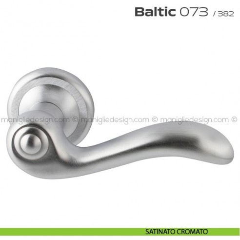 Maniglia per porta 073 Baltic Reguitti satinato cromato