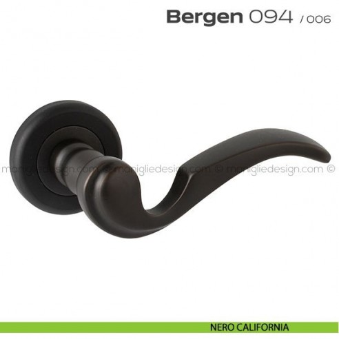 Maniglia per porta 094 Bergen Reguitti nero california