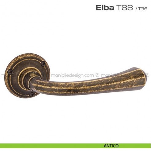 Maniglia per porta T88 Elba Reguitti antico