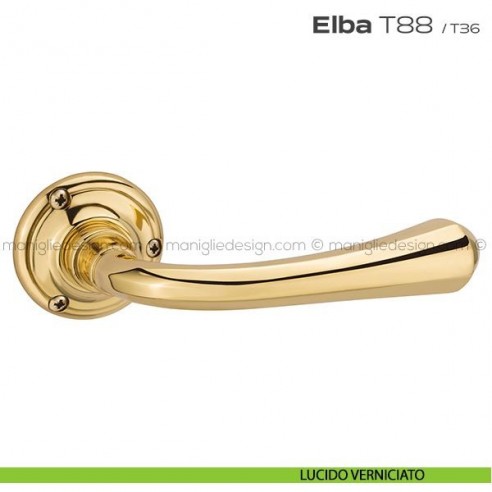 Maniglia per porta T88 Elba Reguitti lucido verniciato