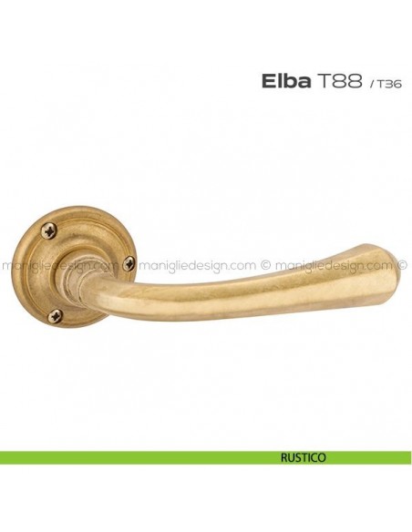 Maniglia per porta T88 Elba Reguitti rustico