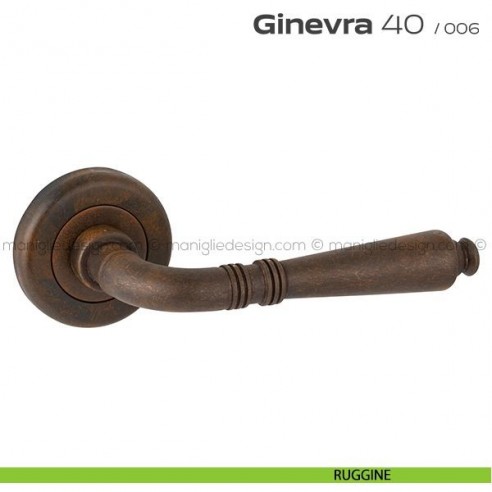 Maniglia per porta Ginevra 40 Reguitti ruggine