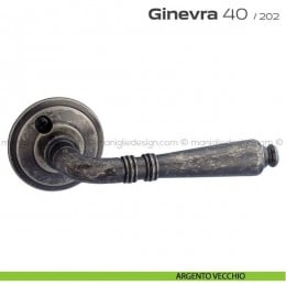 Maniglia per porta 40 Ginevra Reguitti con viti a vista 2