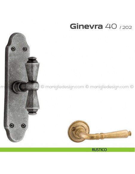 Maniglia per finestra cremonese 40 Ginevra Reguitti rustico